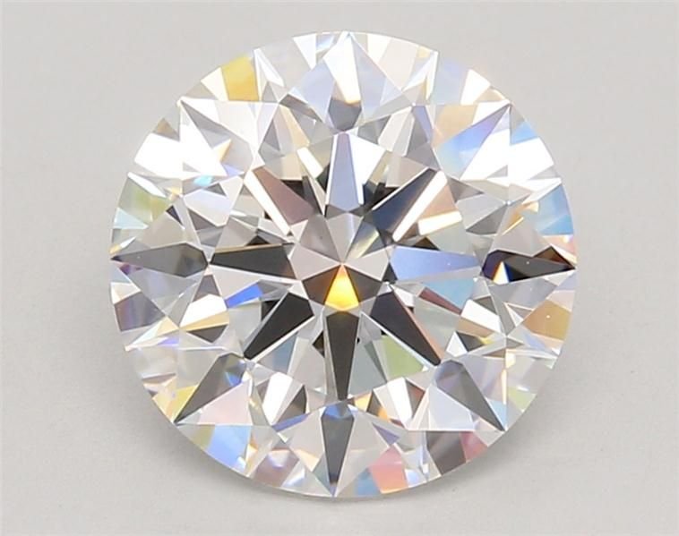 3.07ct E VS1 Rare Carat Ideal Cut Round Lab Grown Diamond