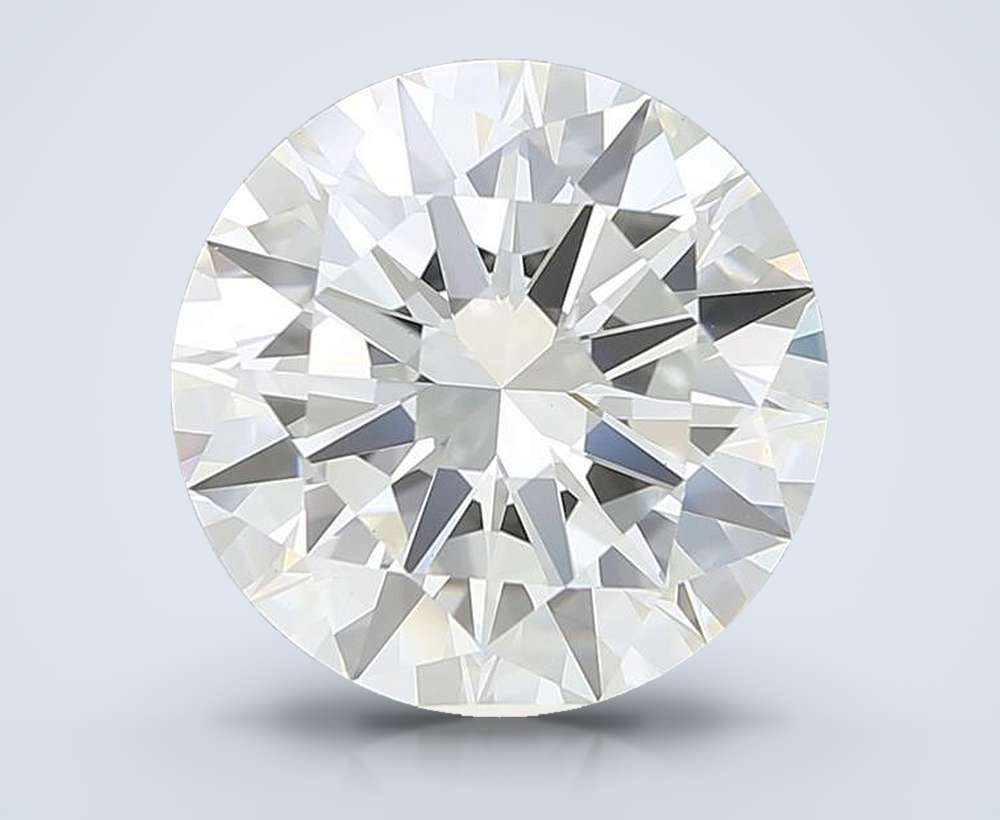 7.18 Carat Round Lab Diamond