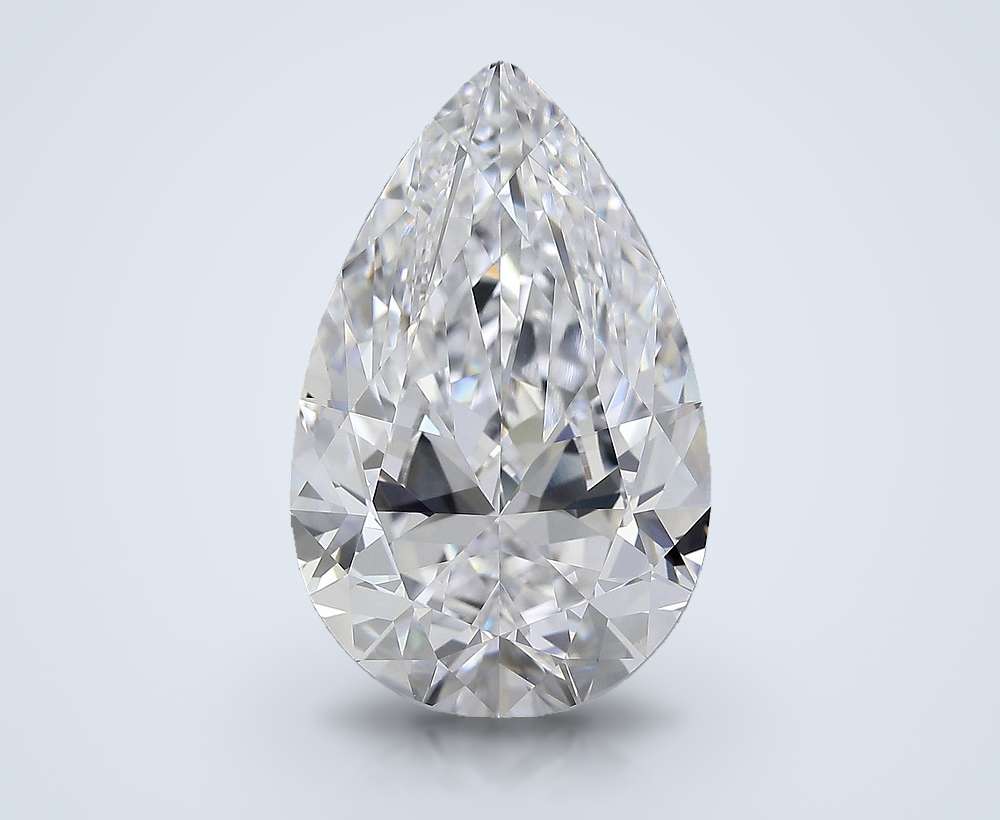 10.01 Carat Pear Natural Diamond