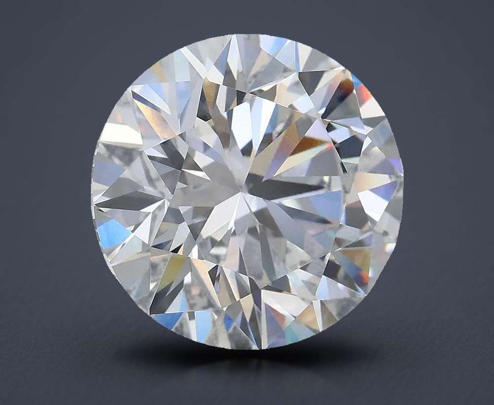 4.09 Carat Round Lab Diamond
