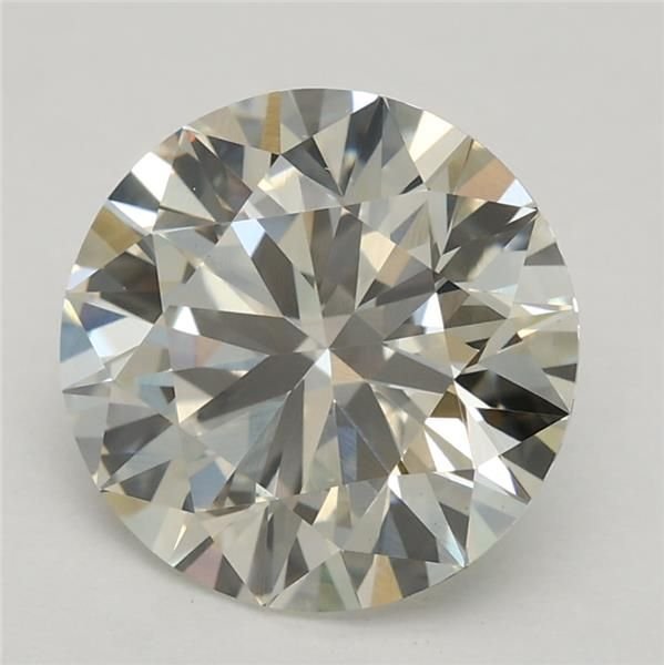 2.03ct K VS1 Rare Carat Ideal Cut Round Lab Grown Diamond