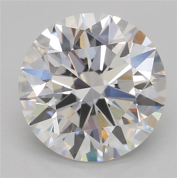 2.53ct F VVS2 Rare Carat Ideal Cut Round Lab Grown Diamond