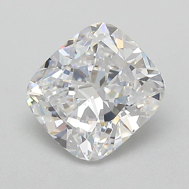 1.00ct D SI1 Rare Carat Ideal Cut Cushion Lab Grown Diamond