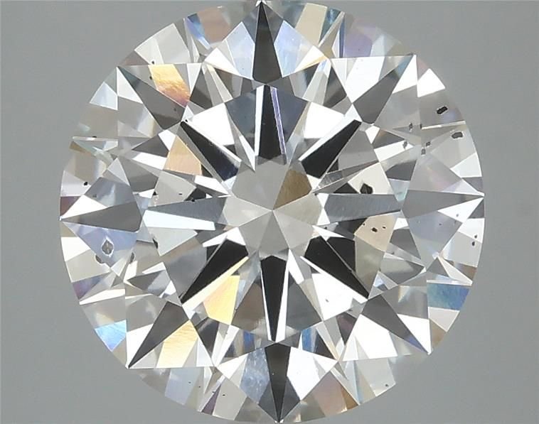 4.66ct F SI1 Rare Carat Ideal Cut Round Lab Grown Diamond