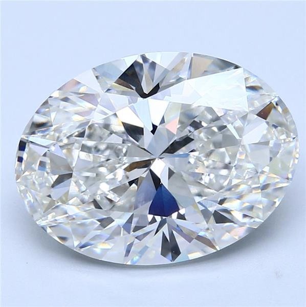 7.48ct G VS1 Rare Carat Ideal Cut Oval Lab Grown Diamond