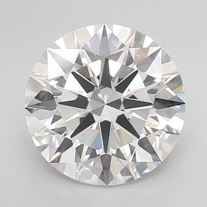 5.32ct E VVS2 Rare Carat Ideal Cut Round Lab Grown Diamond