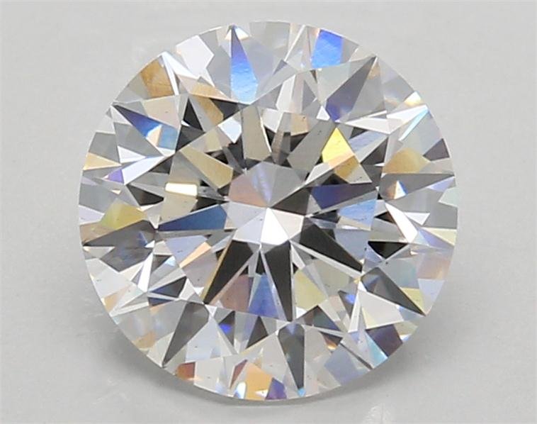 2.52ct E VS2 Rare Carat Ideal Cut Round Lab Grown Diamond