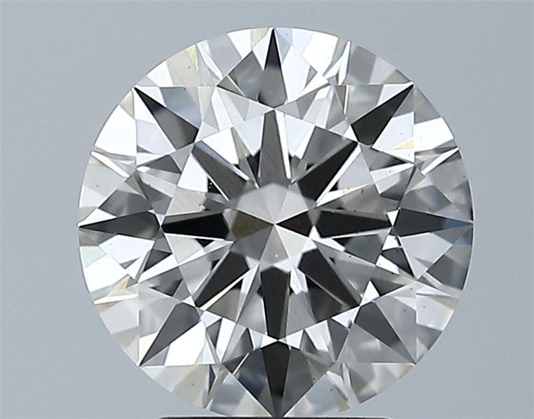 2.70ct I VS2 Rare Carat Ideal Cut Round Lab Grown Diamond