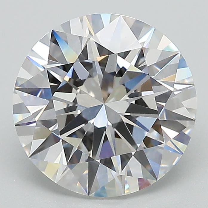 2.49ct F VS1 Excellent Cut Round Lab Grown Diamond