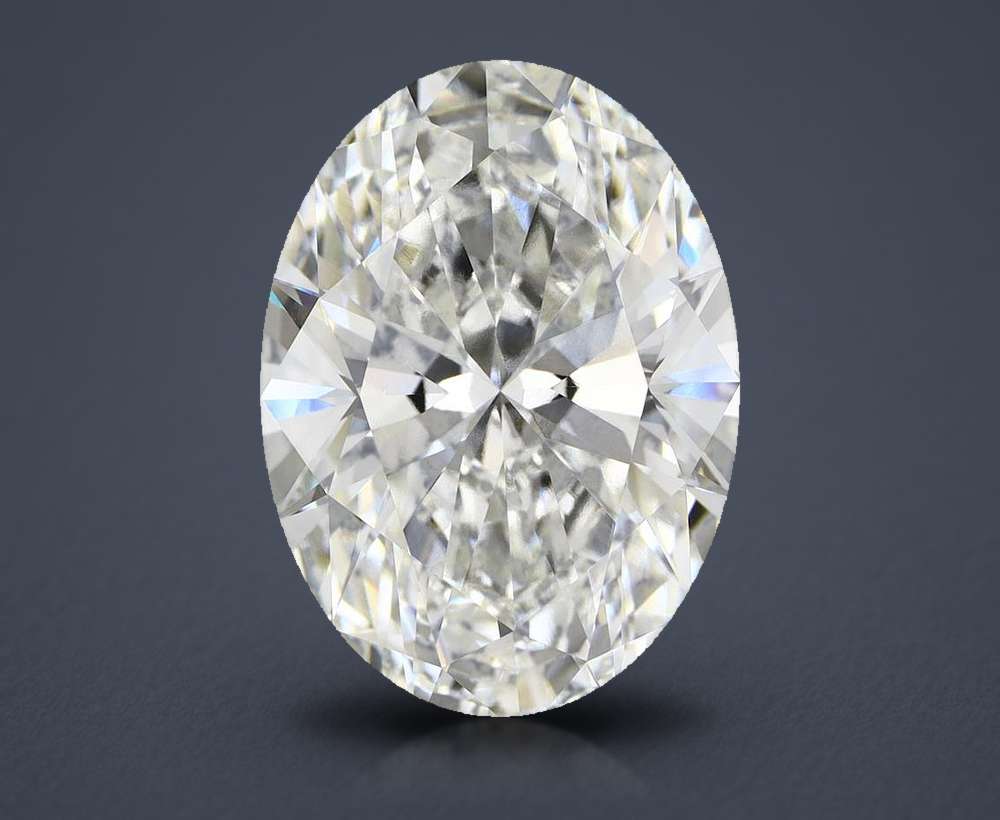 10.09 Carat Oval Lab Diamond
