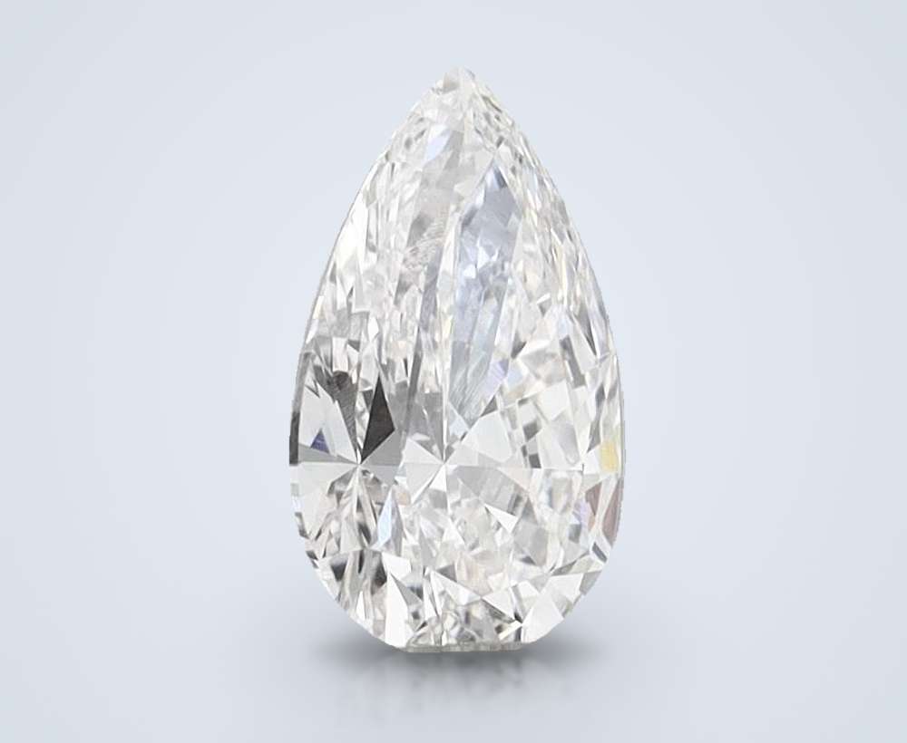 1.00 Carat Pear Lab Diamond