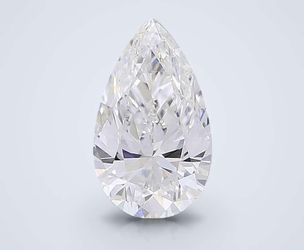 0.56 Carat Pear Lab Diamond