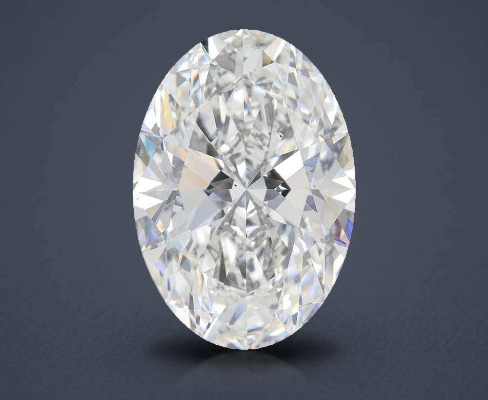 11.09 Carat Oval Lab Diamond