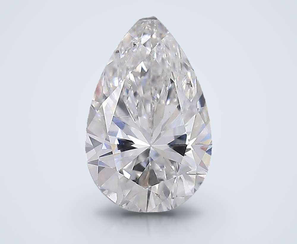 0.71 Carat Pear Lab Diamond
