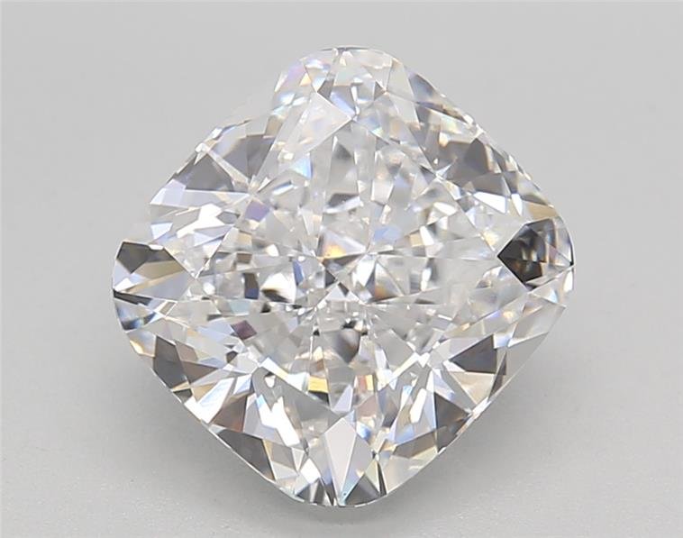 3.04ct E VVS2 Rare Carat Ideal Cut Cushion Lab Grown Diamond