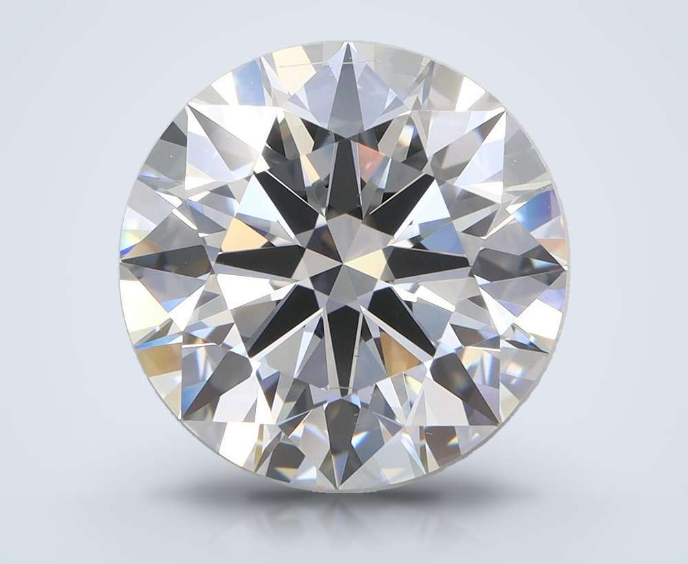 4.02 Carat Round Lab Diamond