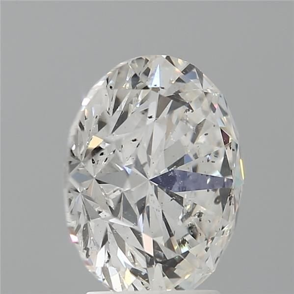 4.03ct H SI2 Rare Carat Ideal Cut Round Diamond