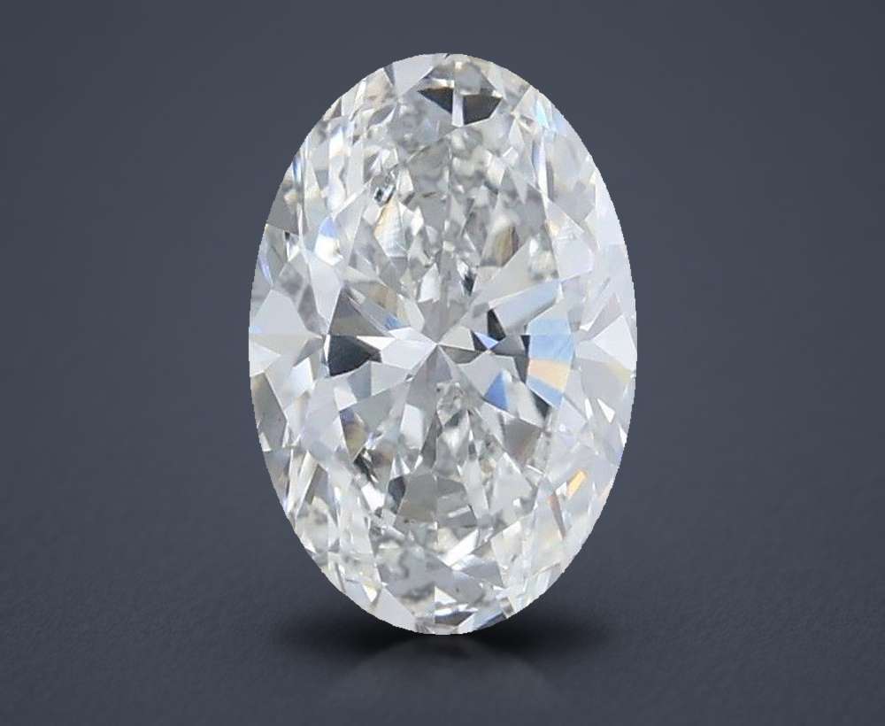 0.71 Carat Oval Lab Diamond
