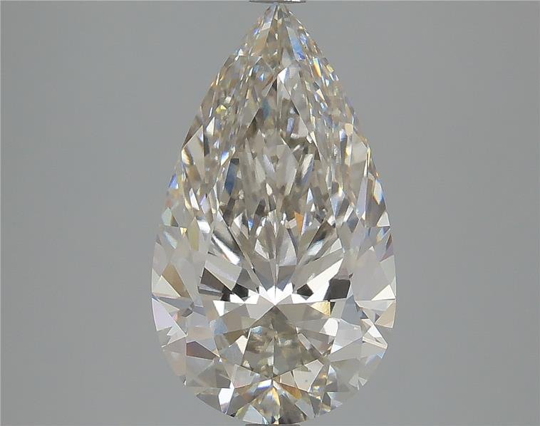 4.10ct I VS1 Rare Carat Ideal Cut Pear Lab Grown Diamond