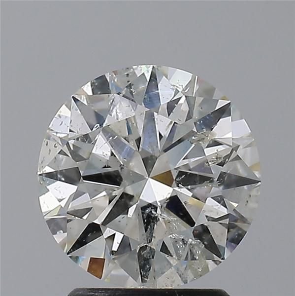 2.03ct H SI2 Rare Carat Ideal Cut Round Diamond