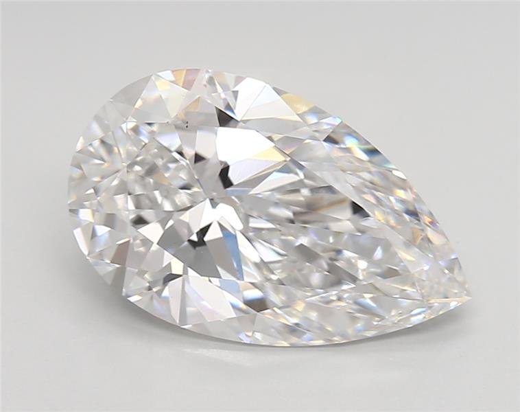 4.00 Carat Pear Lab Diamond