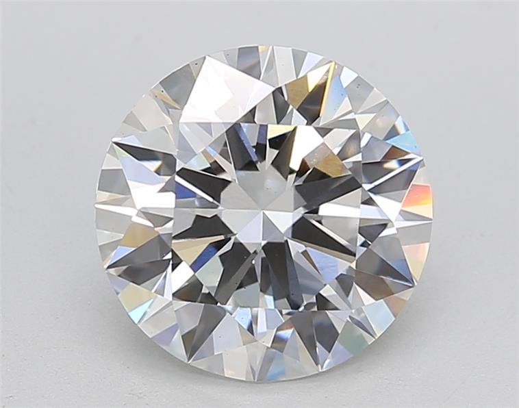 2.70ct G VS1 Rare Carat Ideal Cut Round Lab Grown Diamond