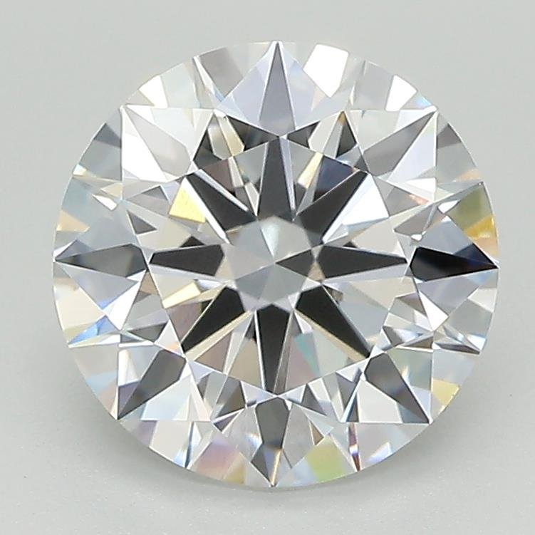 2.63ct D VS1 Rare Carat Ideal Cut Round Lab Grown Diamond