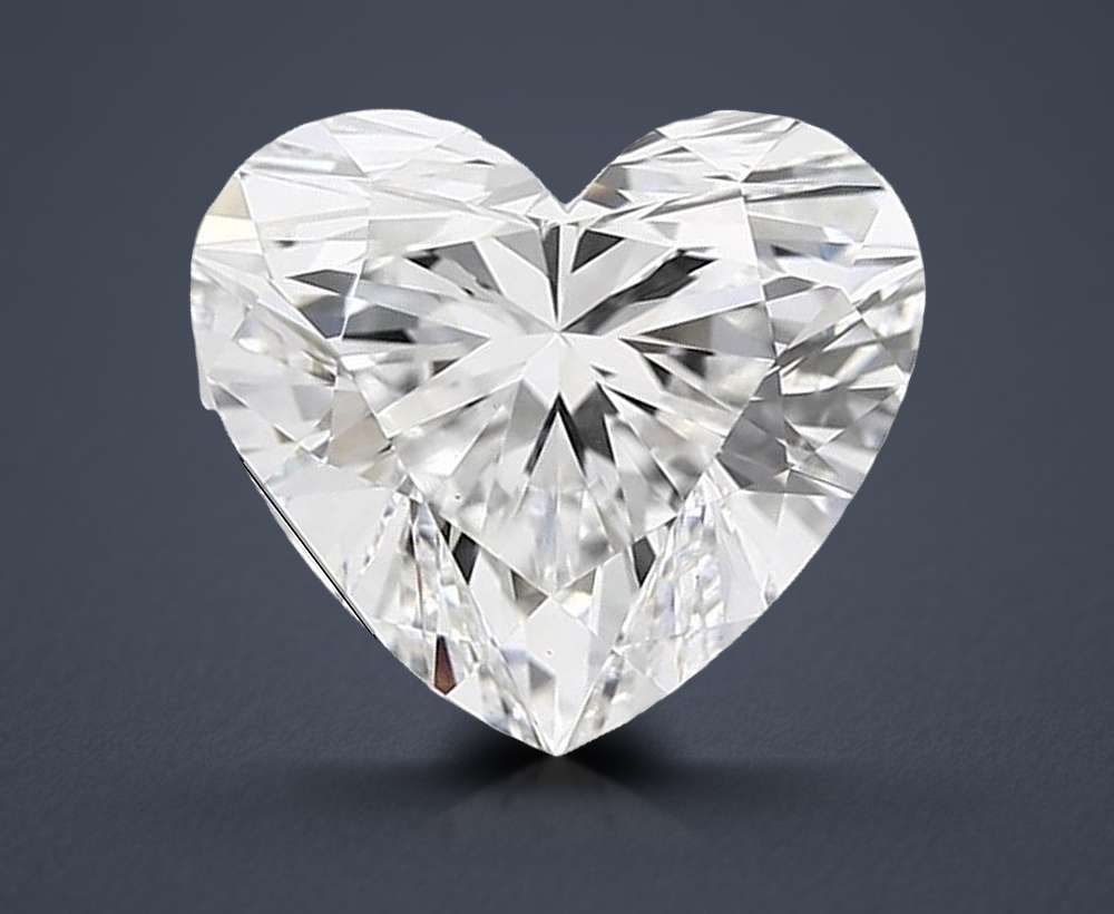 4.01 Carat Heart Lab Diamond