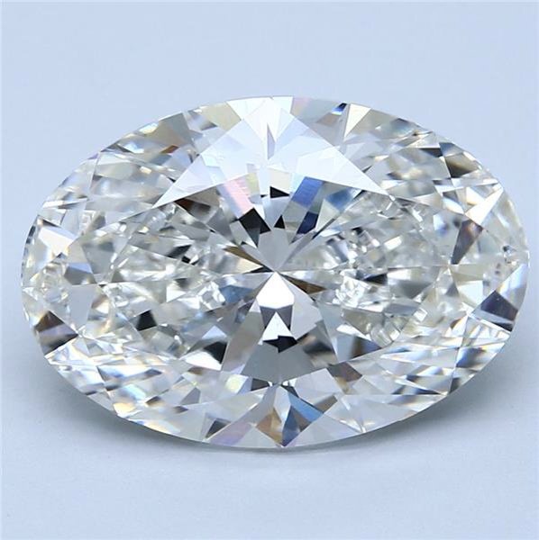 7.06ct G VVS2 Excellent Cut Oval Lab Grown Diamond