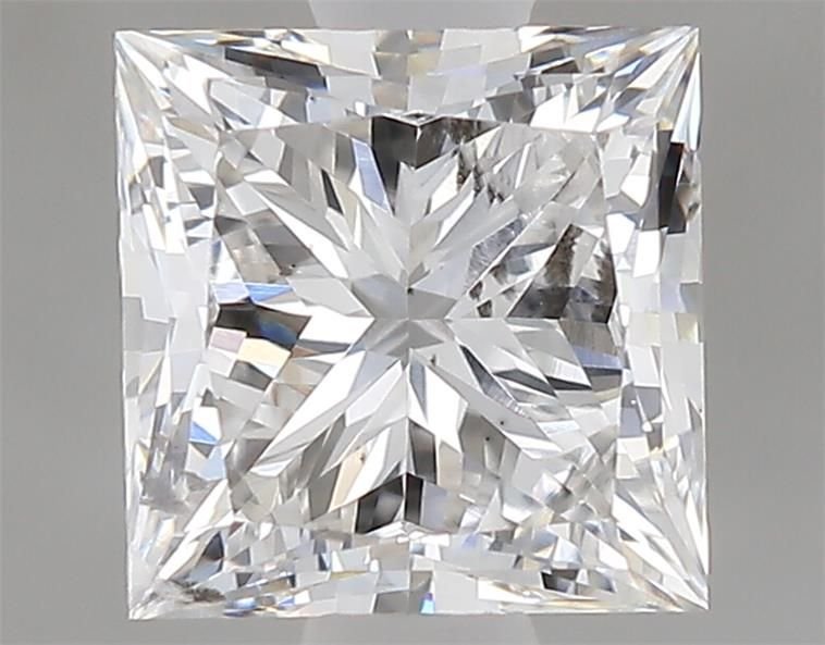 1.02ct F SI1 Rare Carat Ideal Cut Princess Lab Grown Diamond