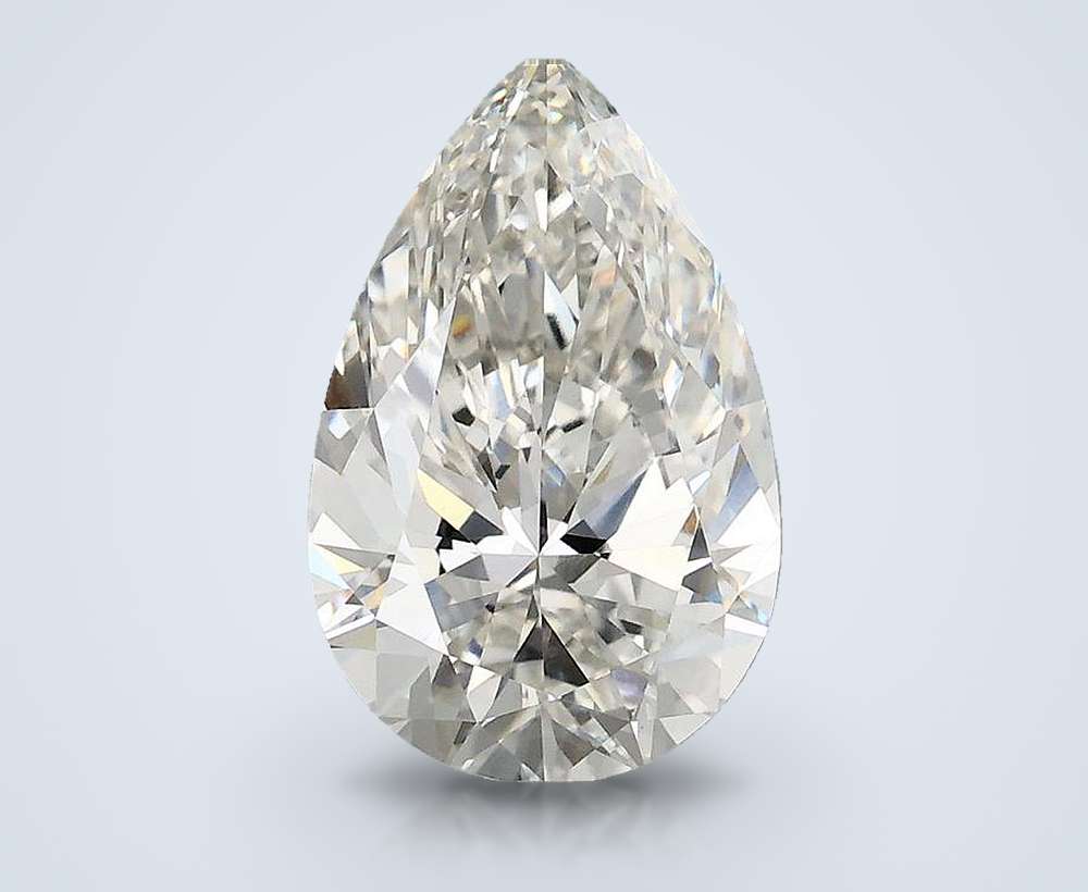 3.00 Carat Pear Lab Diamond