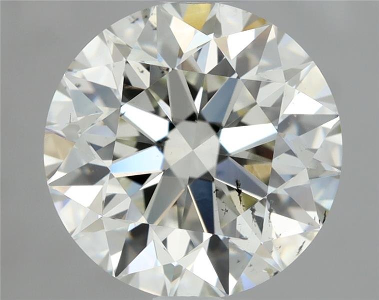 2.07ct J SI1 Excellent Cut Round Diamond