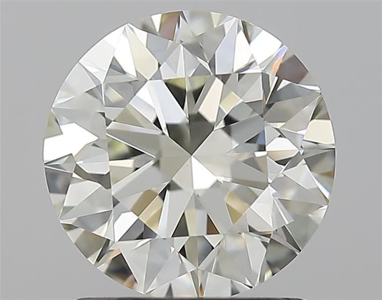 1.64ct J VVS2 Rare Carat Ideal Cut Round Diamond