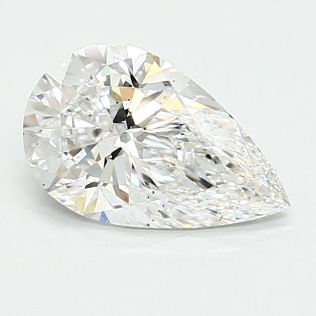 1.22ct D SI1 Rare Carat Ideal Cut Pear Lab Grown Diamond