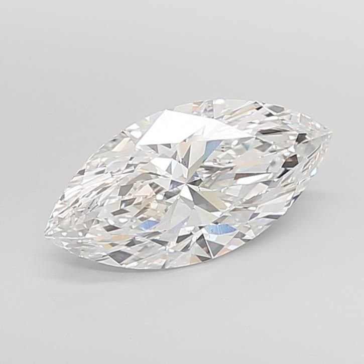 5.02ct F VS2 Rare Carat Ideal Cut Marquise Lab Grown Diamond