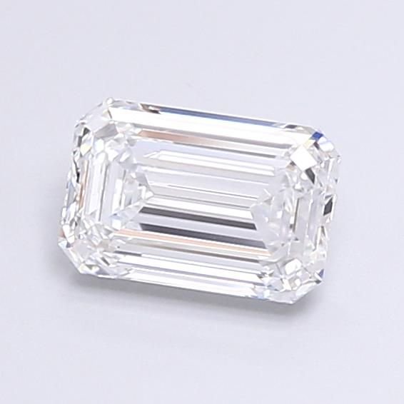 1.02ct D VVS2 Rare Carat Ideal Cut Emerald Lab Grown Diamond