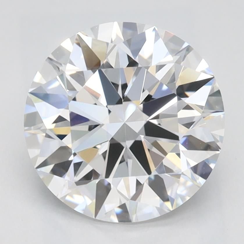 2.12ct D IF Rare Carat Ideal Cut Round Lab Grown Diamond