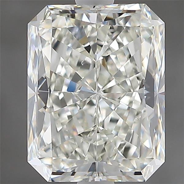 2.50ct J VS2 Rare Carat Ideal Cut Radiant Diamond