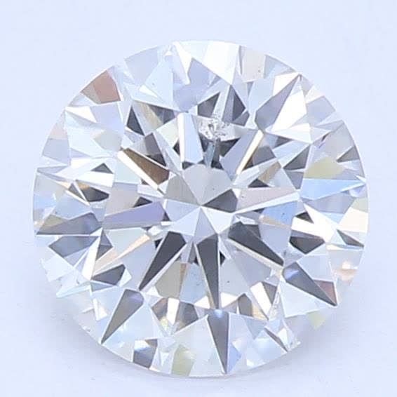 0.63ct E SI1 Rare Carat Ideal Cut Round Lab Grown Diamond