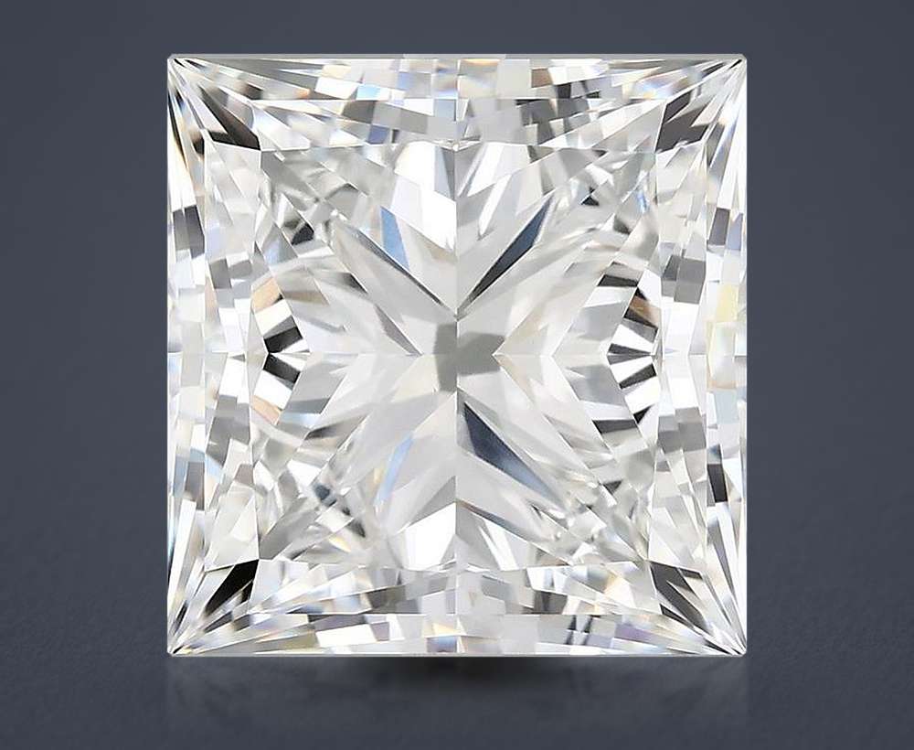 7.81 Carat Princess Lab Diamond