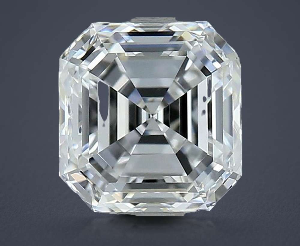 1.00 Carat Asscher Natural Diamond