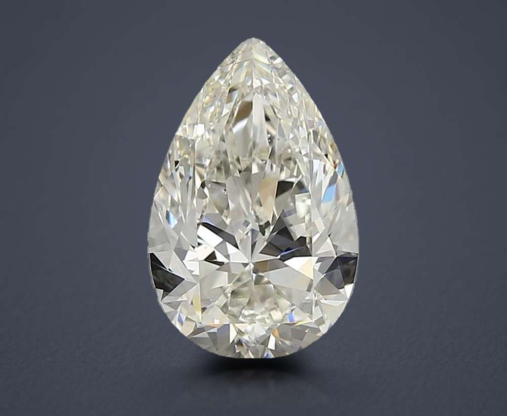 1.50 Carat Pear Natural Diamond