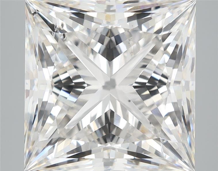 8.16ct H SI1 Rare Carat Ideal Cut Princess Lab Grown Diamond