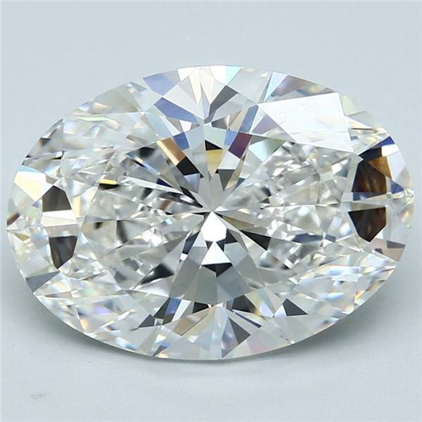 7.17ct G VS1 Rare Carat Ideal Cut Oval Lab Grown Diamond