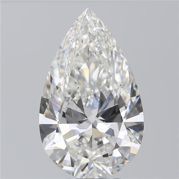 5.04 Carat Pear Lab Diamond