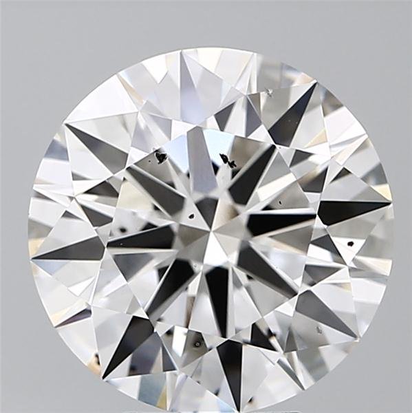 5.00ct F SI1 Rare Carat Ideal Cut Round Lab Grown Diamond