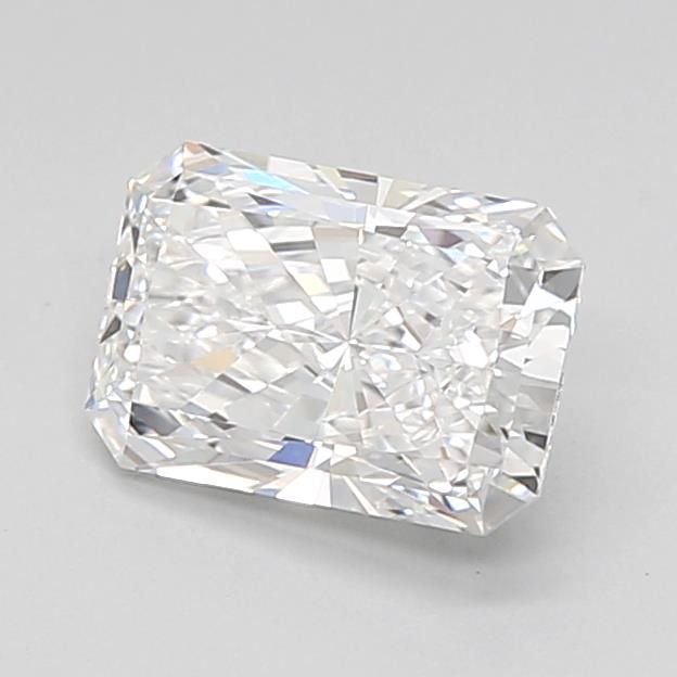 1.09ct D VVS2 Rare Carat Ideal Cut Radiant Lab Grown Diamond