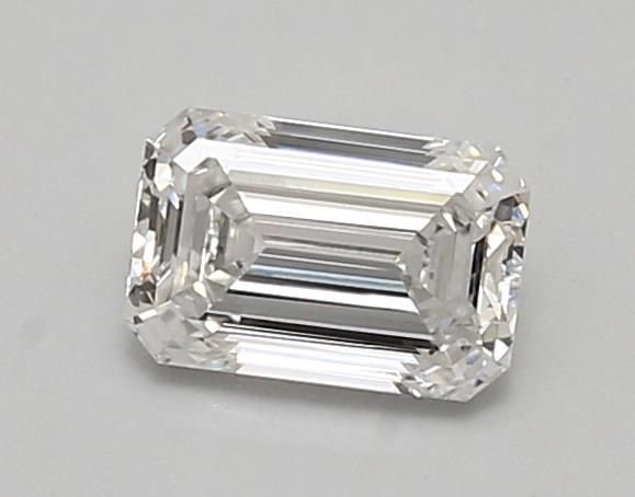 1.08ct D VVS2 Rare Carat Ideal Cut Emerald Lab Grown Diamond