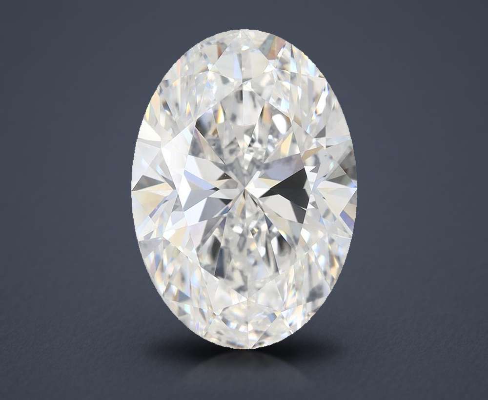 5.11 Carat Oval Lab Diamond