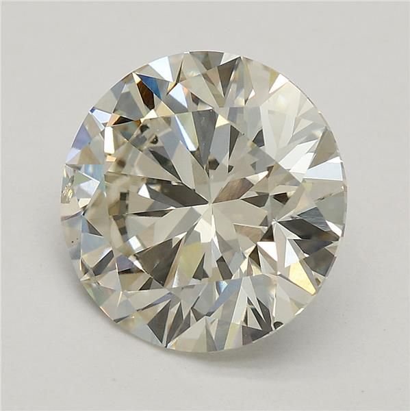 2.51ct K SI1 Excellent Cut Round Lab Grown Diamond